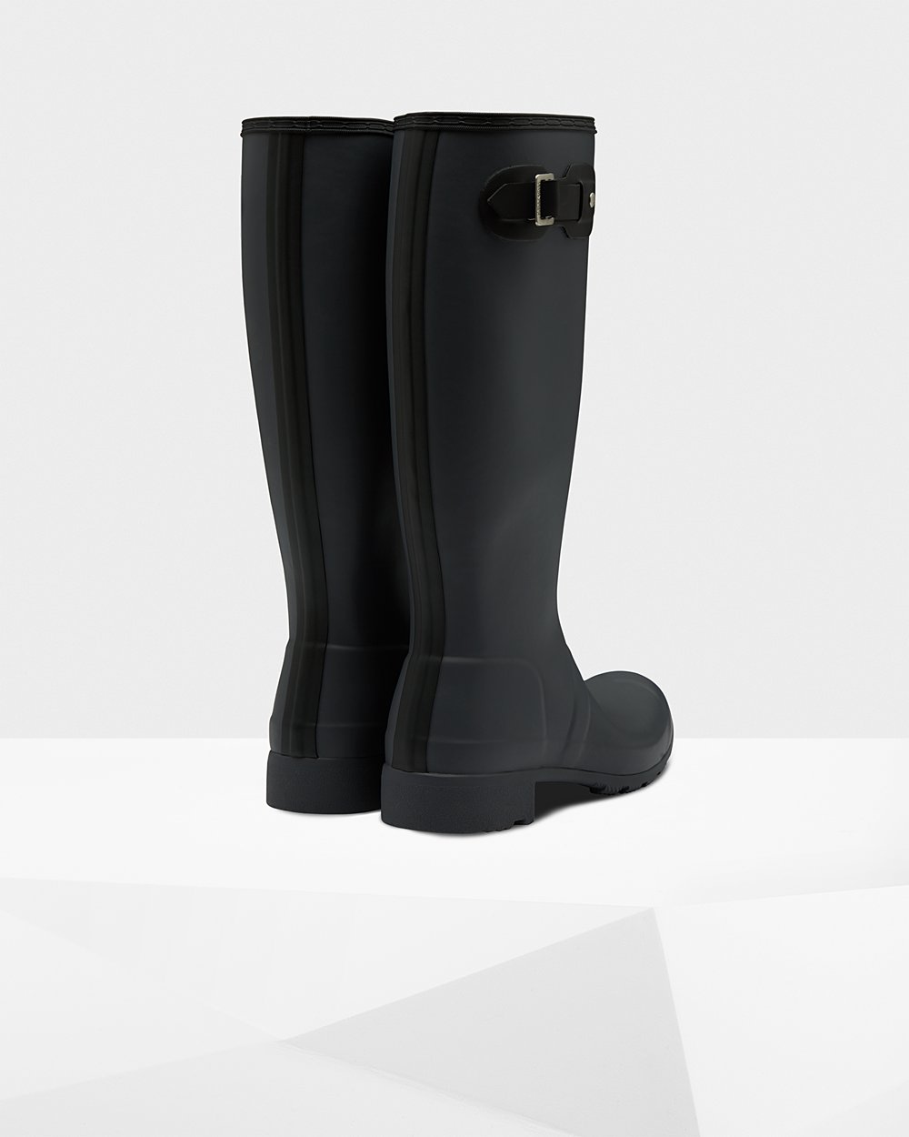 Galochas Altas Hunter Feminina Pretas - Original Tour Foldable - 79CPEFOVY